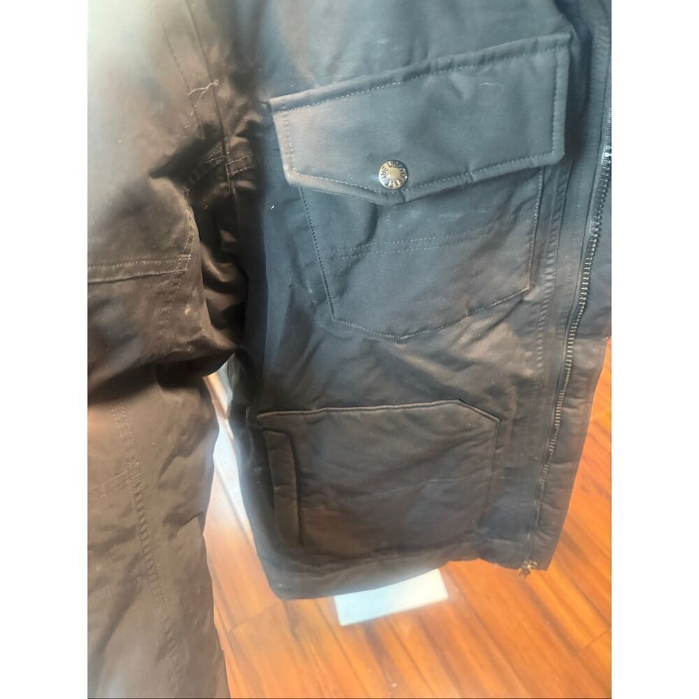 The North Face Men’s Yellowband Parka Size XL Jacket Hyvent 550 Down Blk. - Picture 4 of 7